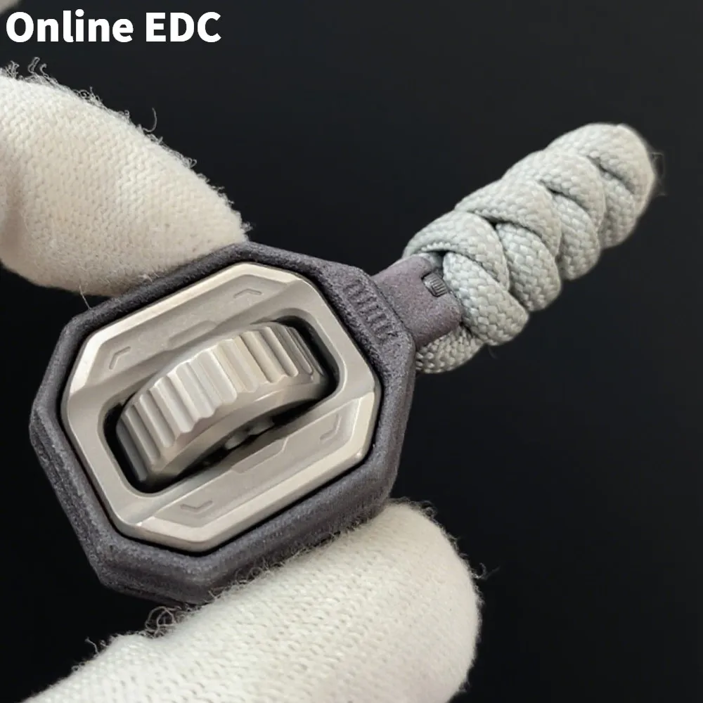 Used EDC Toys AMMO EDC Titanium Ratchet Fidget Spinner Fidgets Slider EDC Stress Relief Toy Fidget Toys For Adults