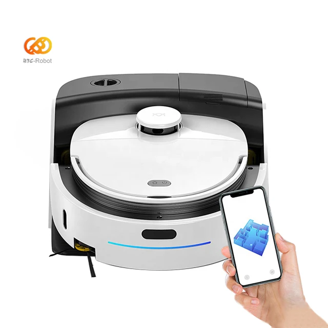 

BTCBOT Robot laser sweeping Robot Mop Vacuum Cleaner vacuum aspiratorat self clean navigation sweep intelligent smart sweeper