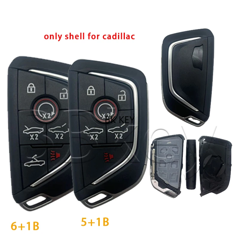 

BK key shell for Cadillac Escalade CT4 CT5 Escalade 2020 2021 2022 2023 2024
