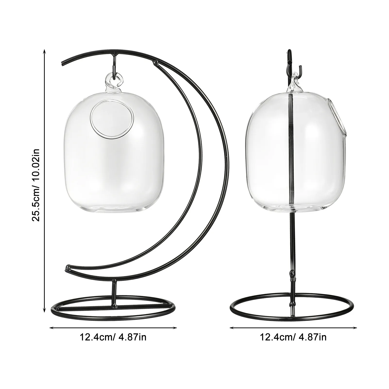 Hanging Drinking Cup Holder for Glass Wine Glasses – Eco-Friendly Thick Bar Home Party Decor
