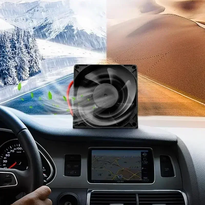 300W Demister Heat Fan Auto Dryer Car Portable Heater Auto Window Defroster Heater Defogger Quick Defrost De-Icer for All Cars
