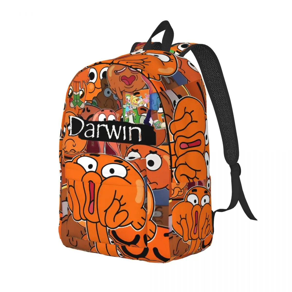 The Amazing World Of Gumballs Backpack for Men Women Fashion Student Work Daypack College Canvas Bags Lightweight