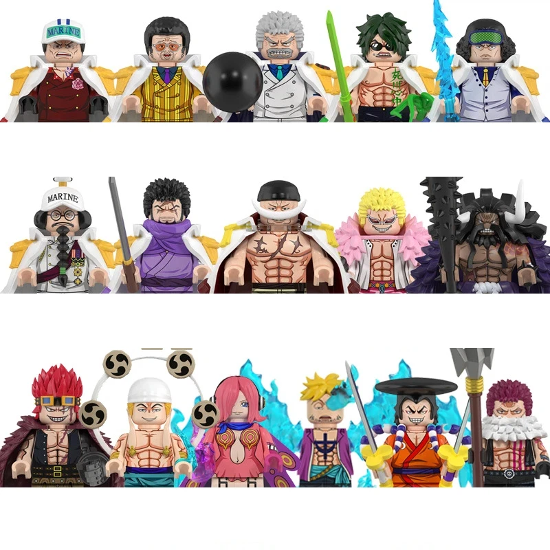 WM6187 WM6189 WM6188 WM6191 Série de dessins animés japonais Personnage de dessin animé Poupée d'action Modèle Jouet pour enfants