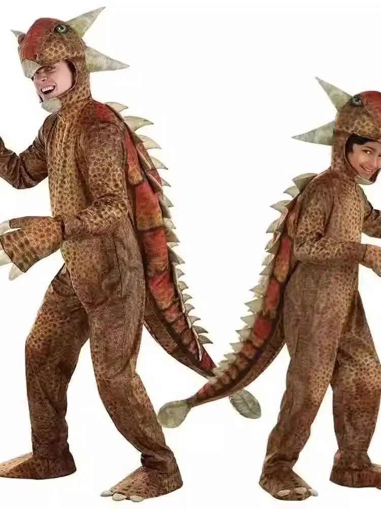 

Halloween Children's Day Theme Park Stage Performance Cretaceous Period Ankylosaurus Dinosaur Role-Playing Costume