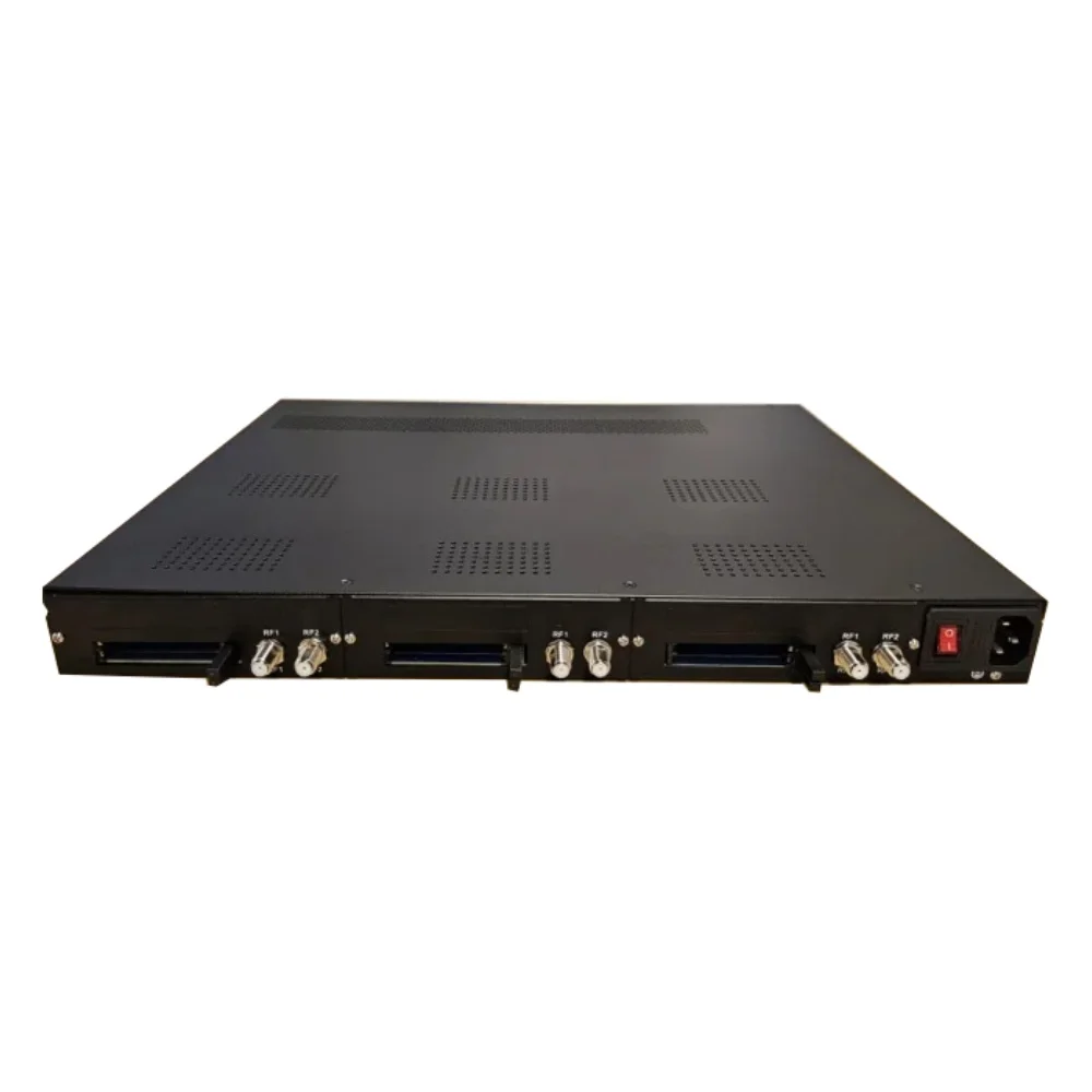 Uitzendapparatuur Modulator DVB-S2 Tuner Met Ci Cam Naar 4/6/8/10/12 Rf DVB-C/Dvbt/Isdbt/Atsc Modulator