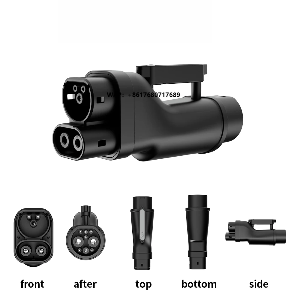 

GB T to CCS2 AC Charging Adapter for VW European Electric Vehicles Charge at Chinese Stations