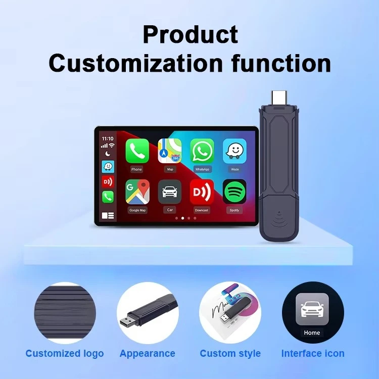 

Smart Wireless Carplay Box Car Play Dvd Tv Ai Box Video Android System Usb Carplay Adapter