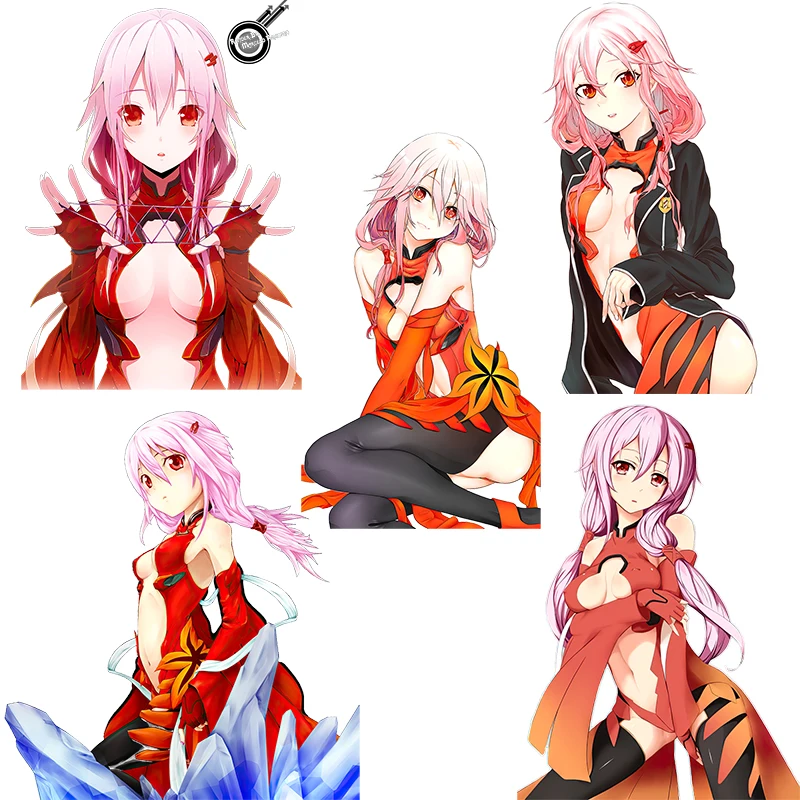 CA115 Yuzuriha Inori аниме виновная Корона Наклейка на стену для дома декоративные наклейки на капот автомобиля