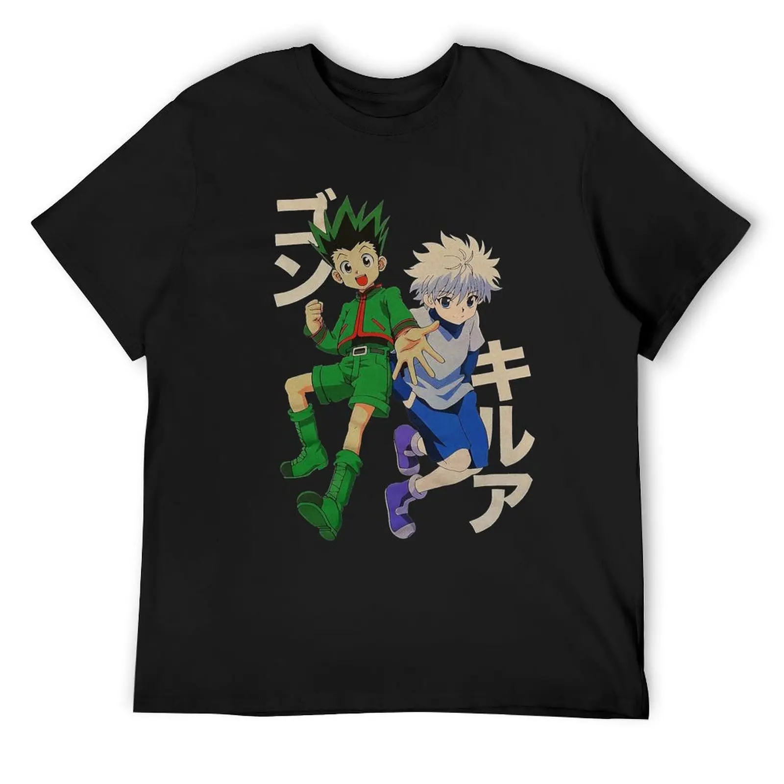

Aesthetic Friendship X Anime T-Shirt T-shirts oversize animal prinfor boys graphics mens vintage t shirts