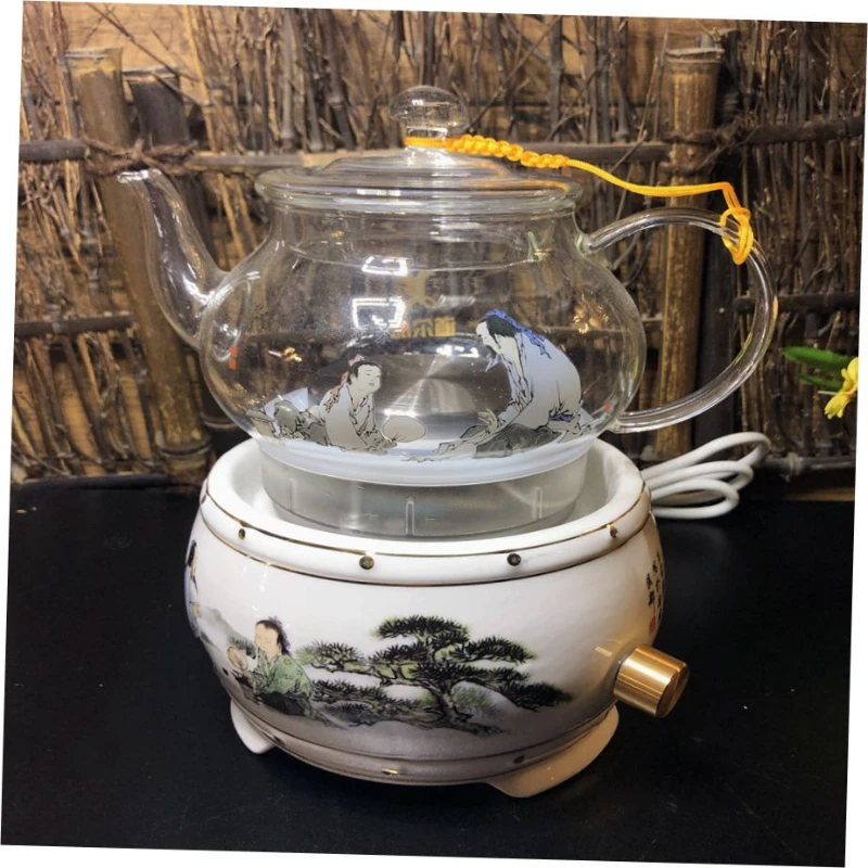 Thermal insulation pottery furnace teapot ceramic liner glass health pot ceramic luminous pot tea stove