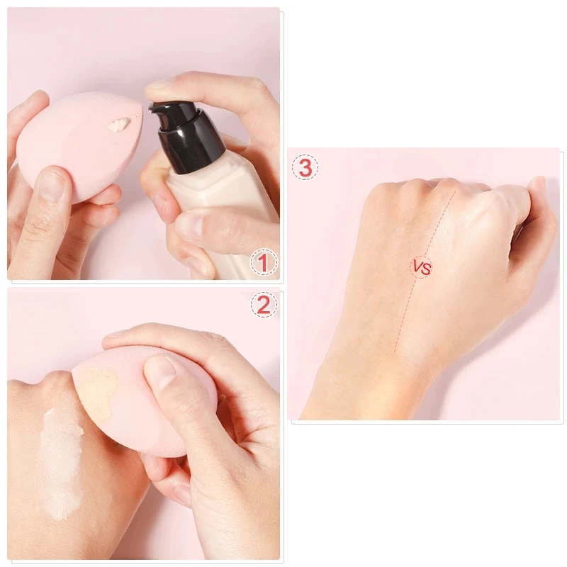 Water Drop Makeup Sponge Professional Cosmetic Puff For Foundation Concealer Cream Make Up Blender Soft Water Sponge Wholesale