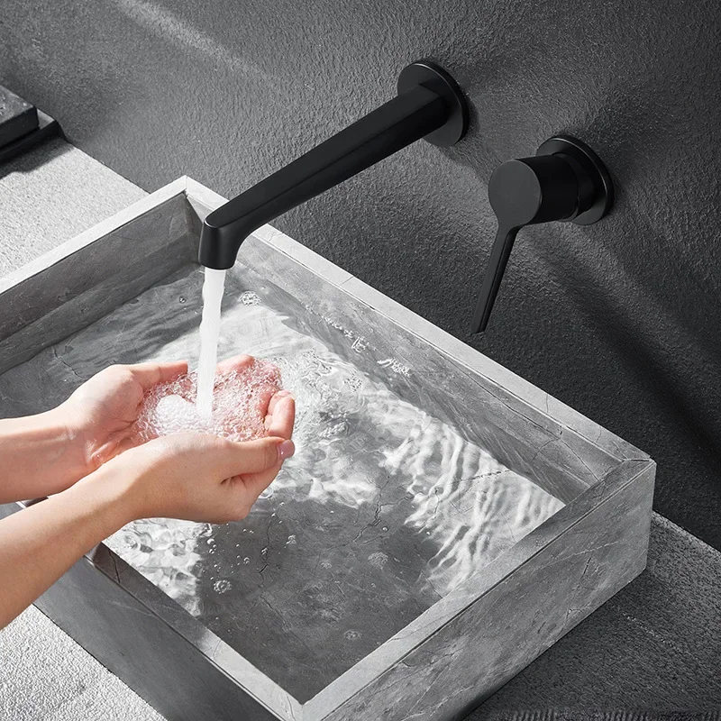 

Металл/черный/хромированный латунный смеситель для раковины в ванной комнате, смеситель для горячей и холодной воды