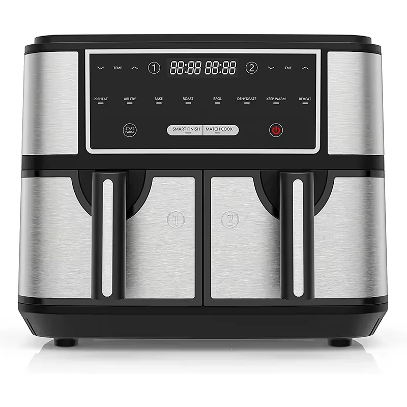 

2026 New Model Multi-functional2024 Fryer Oil Free 8L 1800W Oven Commercial Digital With Stainless Steel Home Use Touch Screen A