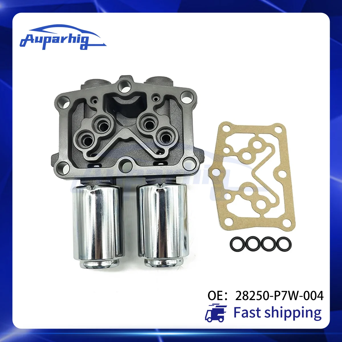 

Auparhig New Transmission Dual Linear Solenoid 28260-RPC-004 For Honda Civic 2006-2011 Fit 2007-2008 OEM Replacement Auto parts