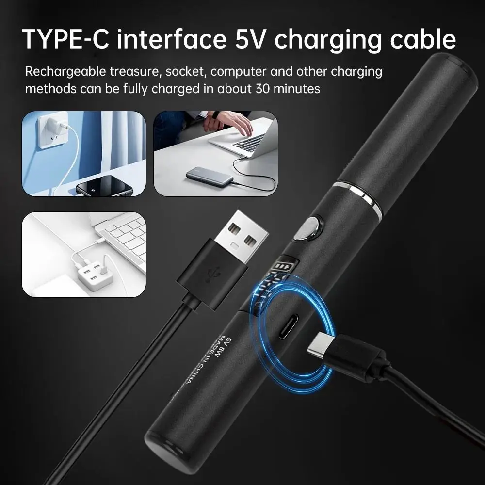 Temperature Adjustable Soldering Iron Welding Tool Fast Heat Conduction Plug and Play Electric Soldering Iron Long Life Span