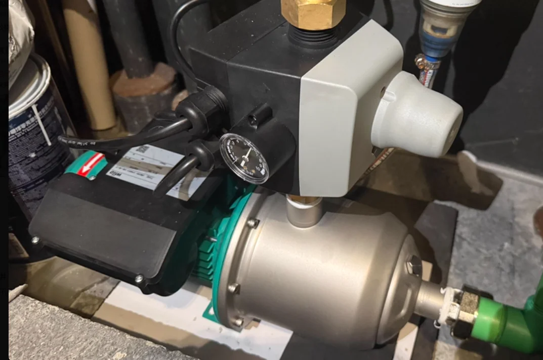 Hydraulic booster pump Household stainless steel pipeline multi-stage pump Automatic whole house pressurized water pump