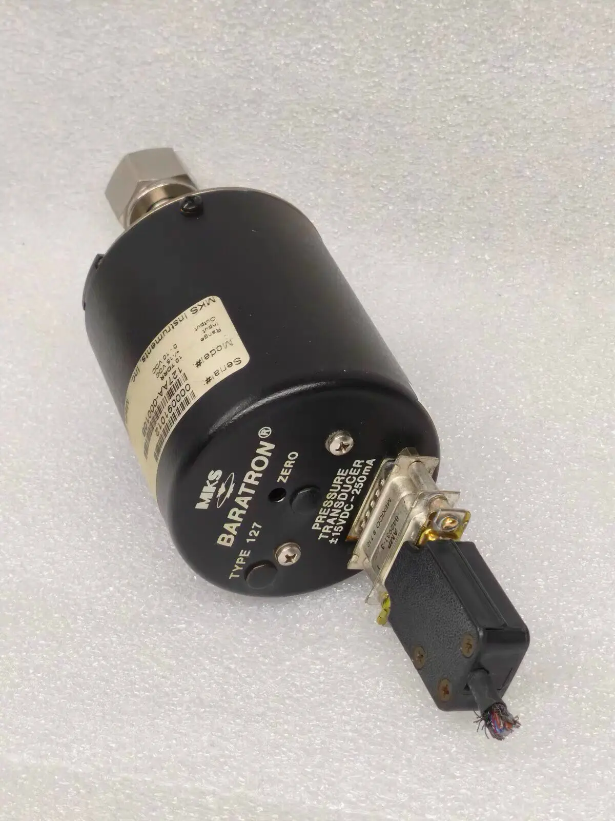 127AA-00010B MKS Vacuum Manometer Range 1