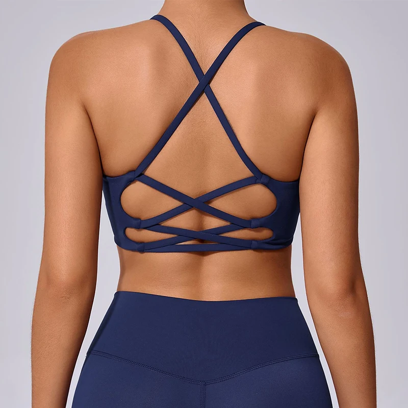 Ctenkevet عبر حزام المضادة للصدمات اليوغا الصدرية النساء رياضة الجري ملابس داخلية رياضية الإناث في الهواء الطلق سترة لياقة بدنية النساء عارية الذراعين حمالات الصدر