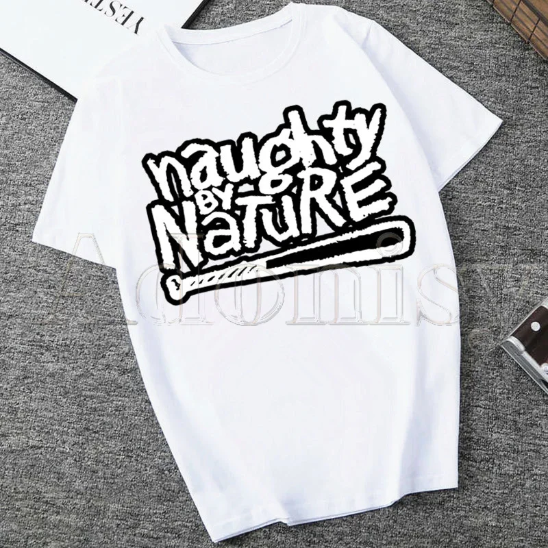 Naughty By Nature Women Tshirt Harajuku Lady Letter Print T shirt Funny Female T-shirt Leisure Casual Fashion Aesthetic Tshirt