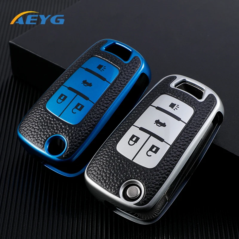 

TPU Car Flip Key Case Cover Shell Fob For Chevrolet Cruze Aveo Trax Sail Malibu For Opel Vauxhall Astra Corsa Meriva Insignia