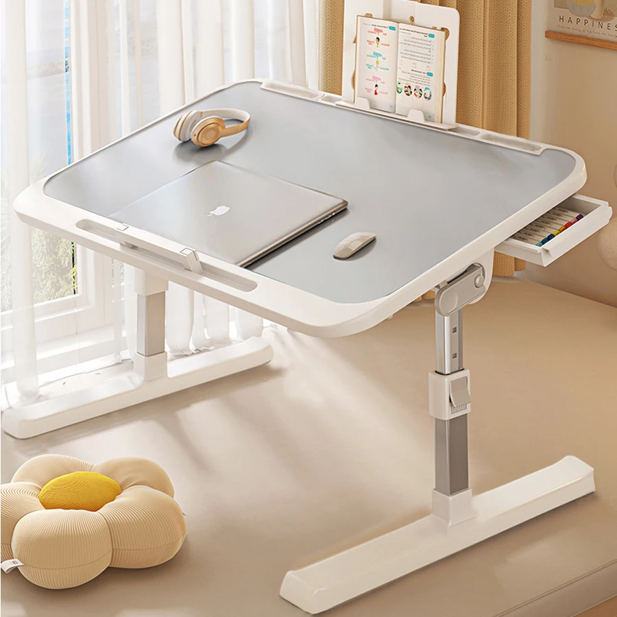 Laptop Desk Foldable Bed Table Adjustable Computer Desk Office Desk Children's Study Desk Bedroom