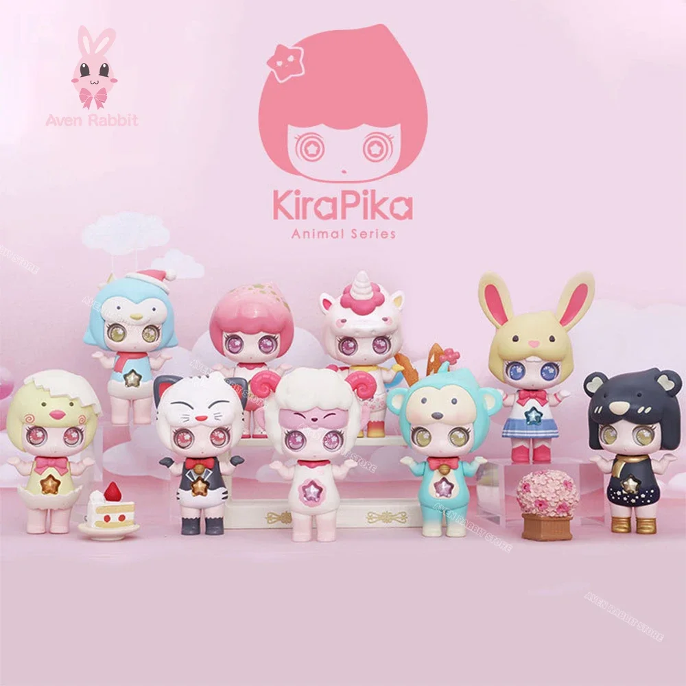 

Blind Box Toys Kira Pika Animal Series Mystery Box Toys Anime Figures Guess Bag Kids Toys Anime Figures Girl Gift Doll