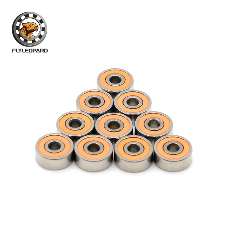10Pcs SMR103RS 3x10x4mm ABEC-7 Stainless Steel Hybrid Ceramic Bearing S623 -2RS Fishing Reel Bearings