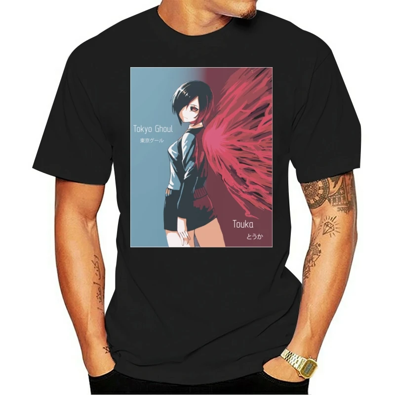 Men tshirt  Tokyo ghoul. Touka   Tokyo Ghoul   T Shirt(1) Printed T-Shirt tees top