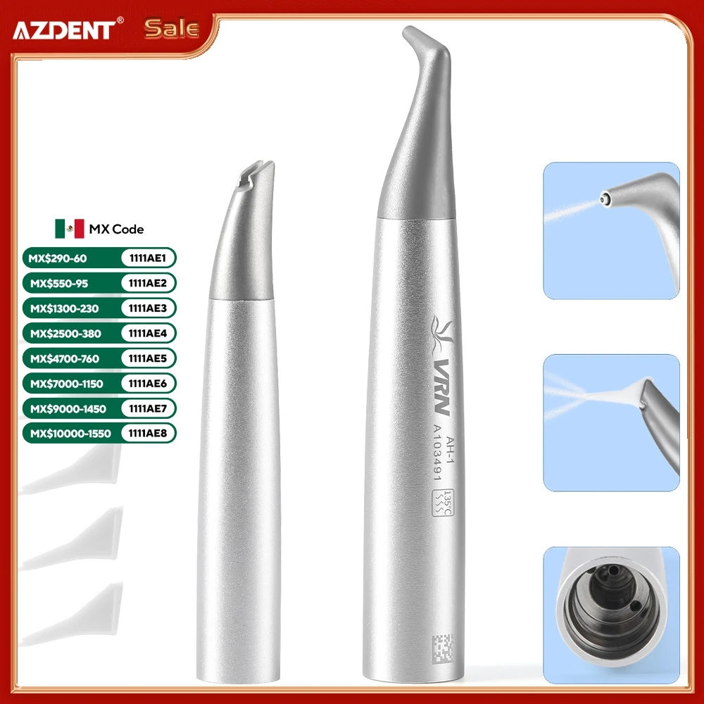 

AZDENT стоматологический воздушный полировщик, стоматологический субгенавал, наконечник, ручка, насадки, инструмент, подходит для EMS, ультразвуковой пародонтальный скалер с воздушным потоком