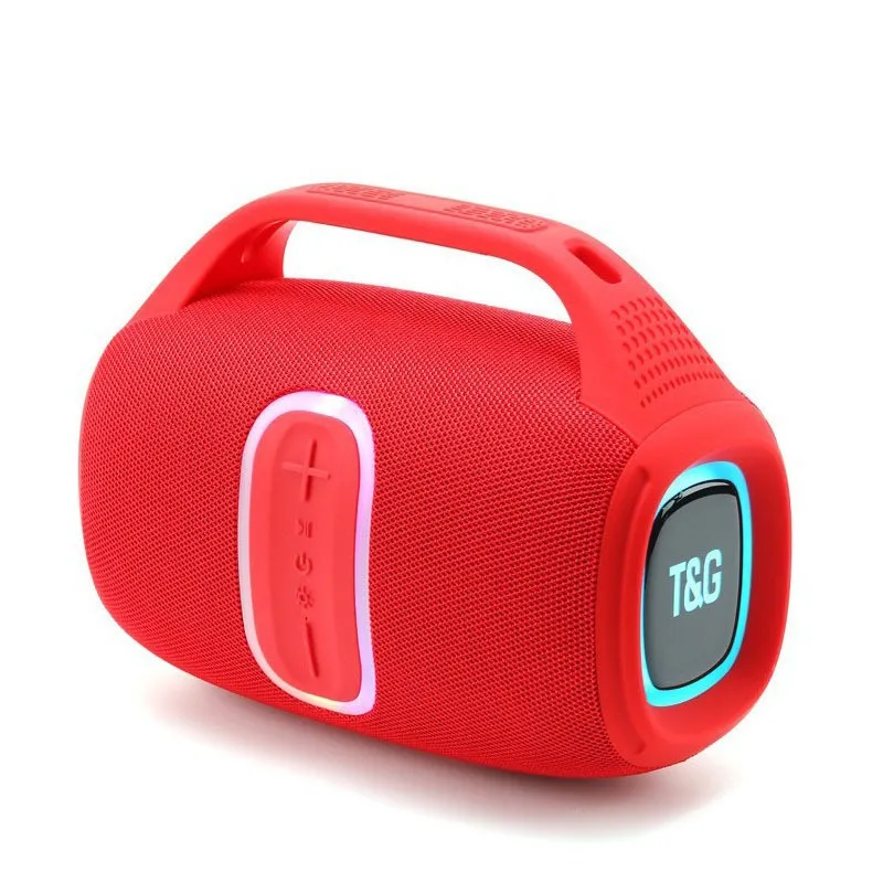 TG674 New Portable Bluetooth Speakers With RGB Lights Wireless Stereo Loudspeaker 30W Super Power Outdoor Heavy Subwoofer