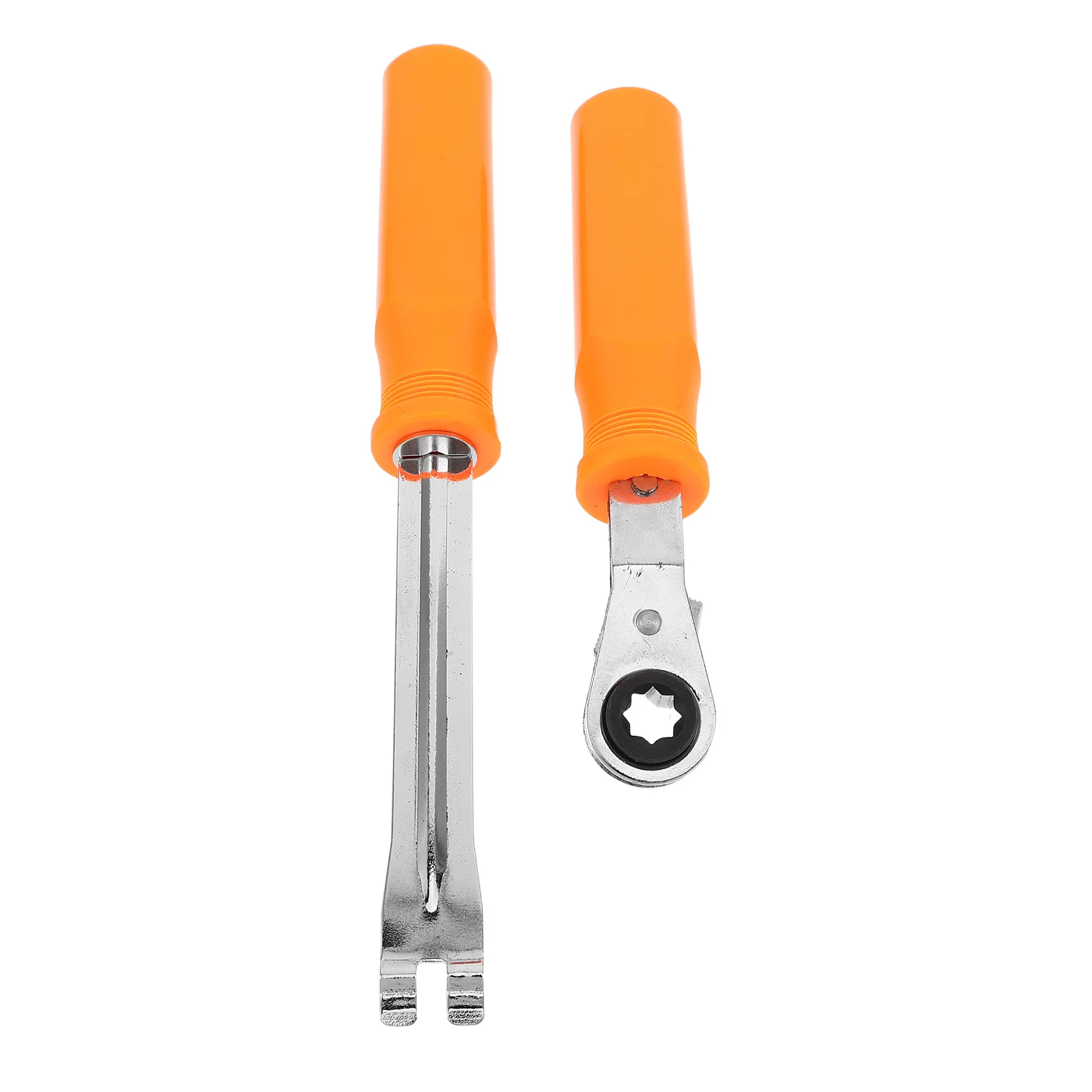 

2pcs Gap Adjustment Wrench Automatic Slack Adjuster Tool For Air Brake System Double Square Ratcheting Wrench Fork End Tension