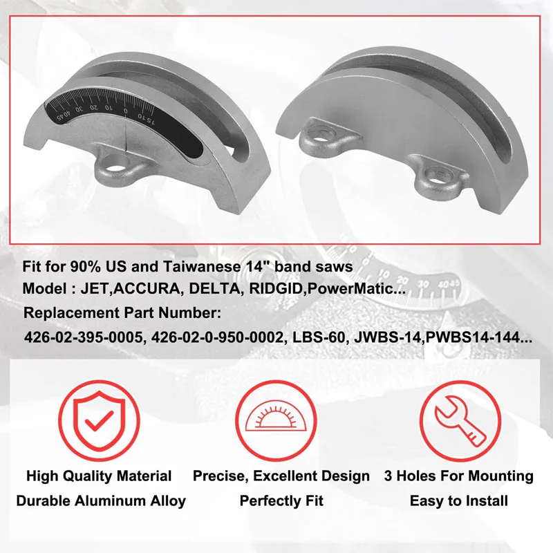 Imagem -03 - Liga de Alumínio Feita Serra de Fita para Madeira Substituição para Jwbs14 Lbs60 42602 395-0005 14