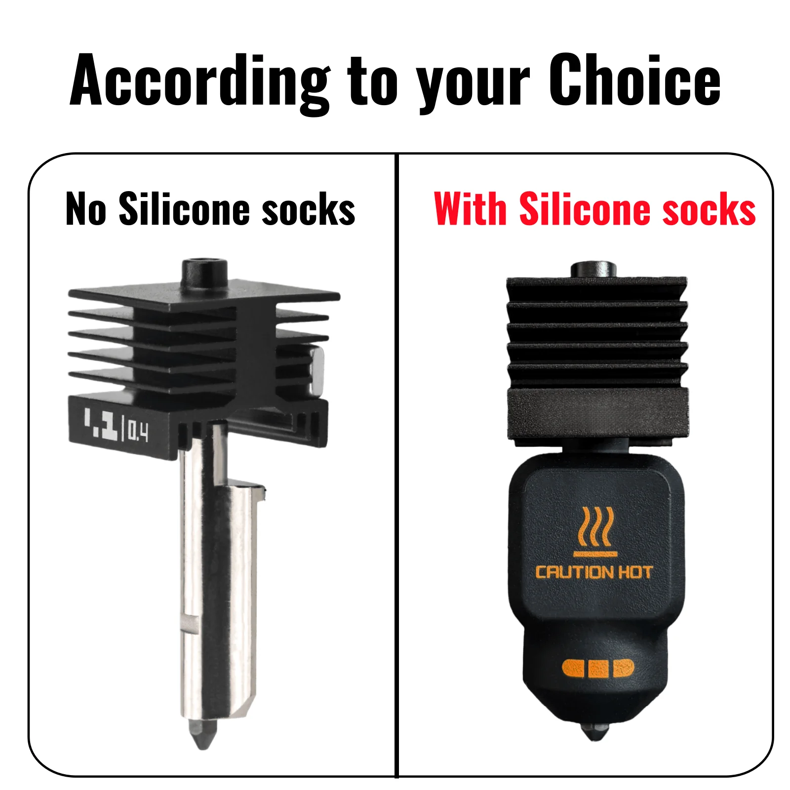 Para bambu lab p2s atualizado hotend 0.2/0.4/0.6/0.8mm bocal de aço endurecido substituir extremidade quente bambulab p2s cabeça impressão impressora 3d