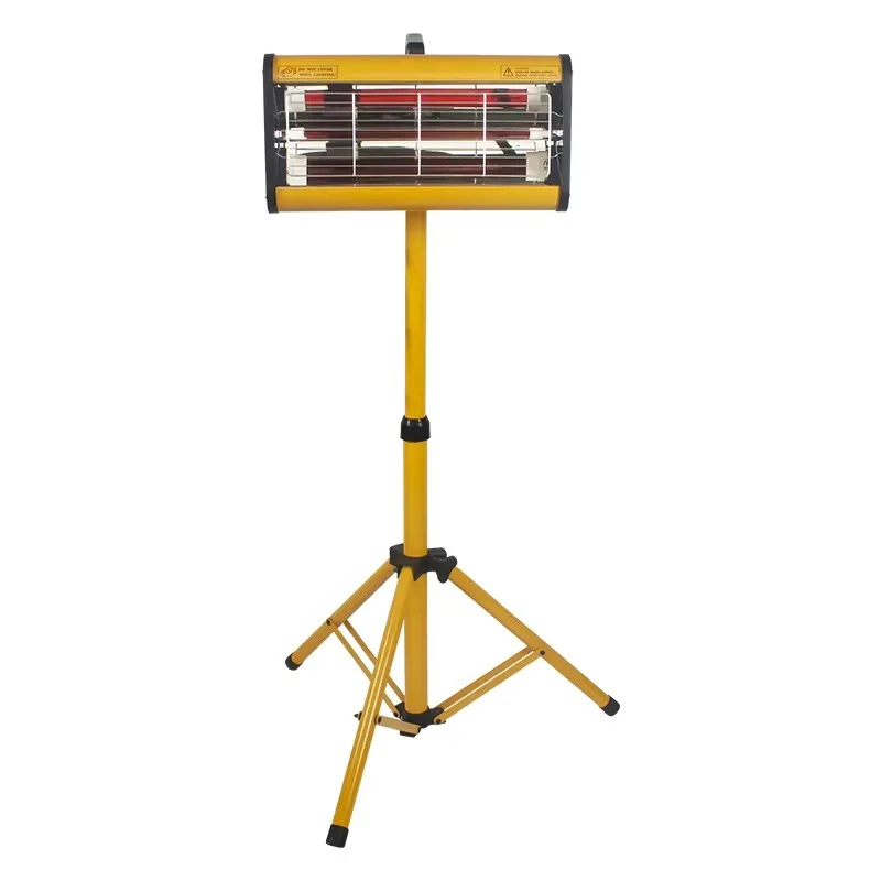 Portable Short Wave Infrared Paint Curing Lamp 2000W With Stand For Auto Body Repair And Baking Adjustable Tripod For Workshop