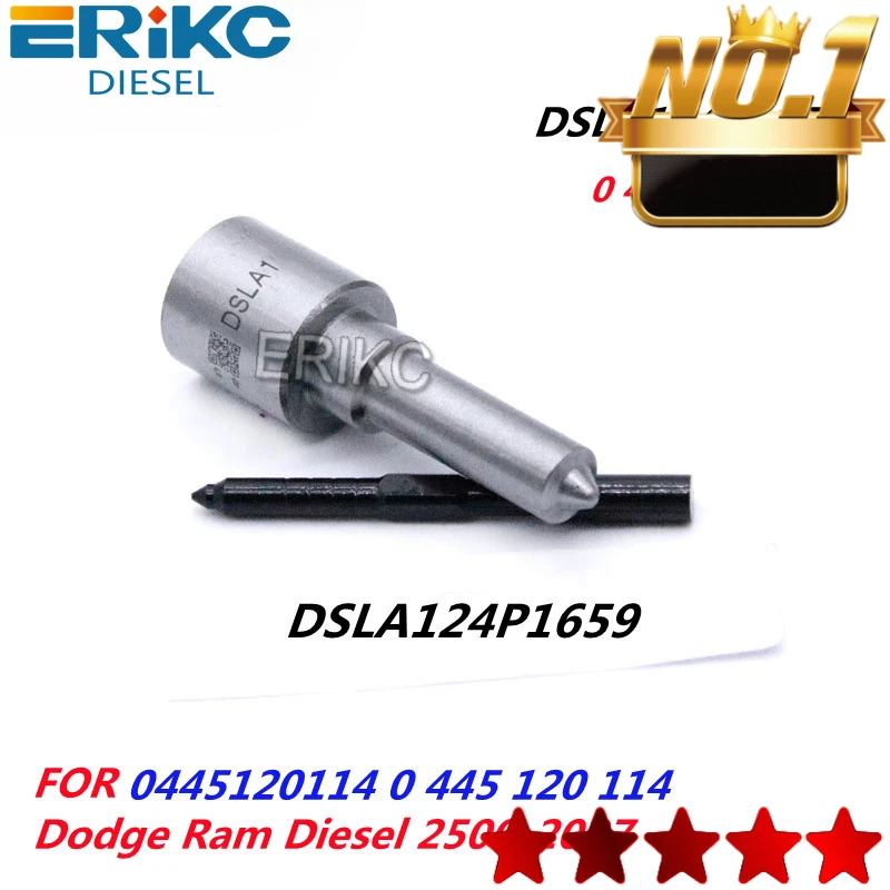 ERIKC DSLA 124 P1659 Common RaiL Diesel Injection Nozzle DSLA124P1659 0 433 175 470 for Cummins 0445120103 0445120114