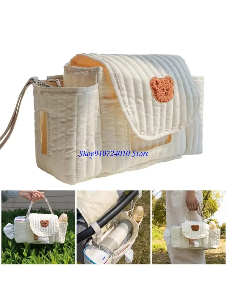 

77HD Multifunctional Baby Diaper Bag Large Storage Solution Maternity Bag Travel Case