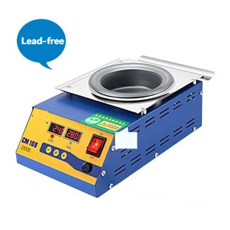 CM280S Square Solder Pot Fast Heating Melting Bath For Circuit Board Component Desoldering Electronic Rework Repair Daily Operat