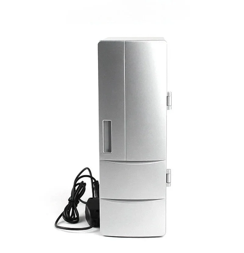 Mini Usb Fridge Freezer Cans Drink Cooler Warmer Travel Refrigerator Icebox Car Office Use Portable Insulin Refrigerator