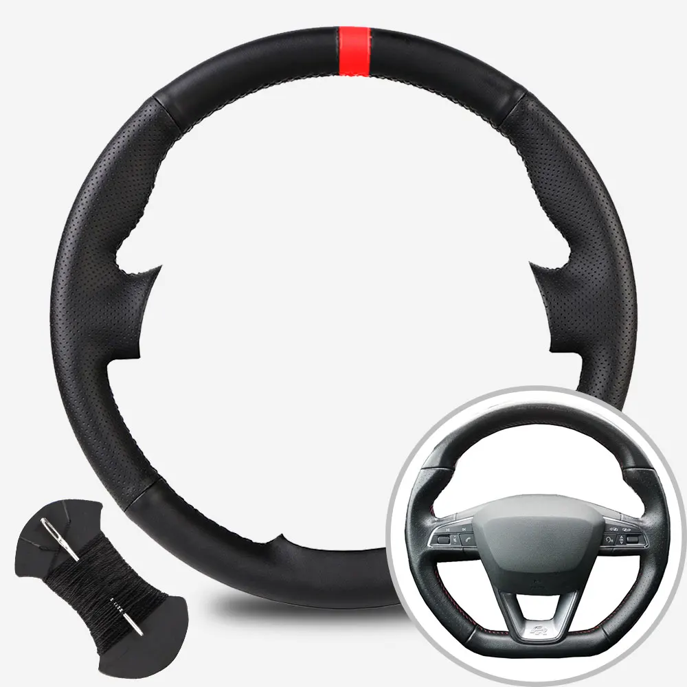 Juste de Tressage de Volant de Voiture Personnalisée, pour Siège Valentine Cupra R Valentine ST Cupra Valentine ST Cupra Ateca Cupra Ateca FR