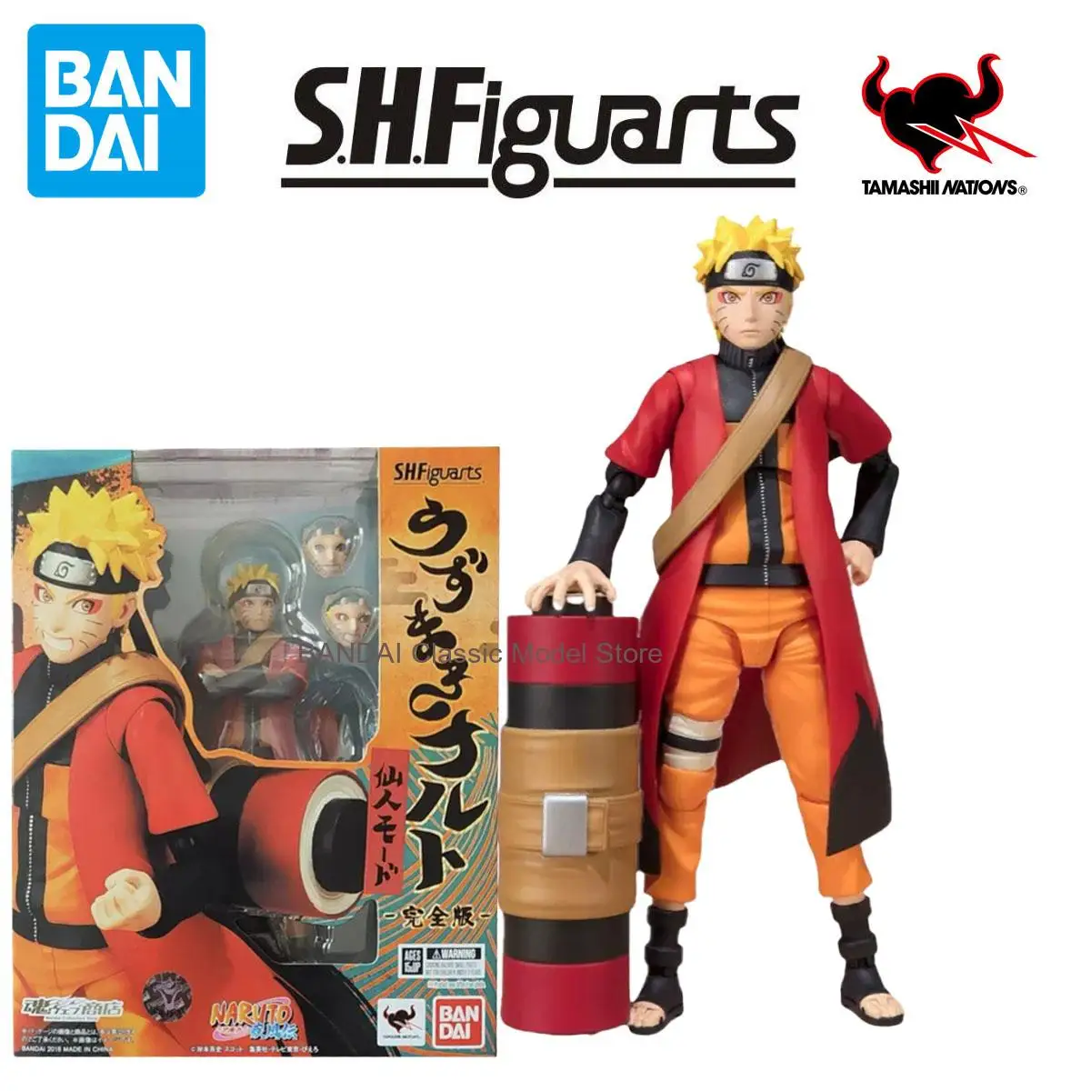 

В наличии: Оригинальная фигурка BANDAI BANPRESTO Naruto SHF Узумаки Наруто, модель-кукла, абсолютно новая, в коробке, персонажи аниме.