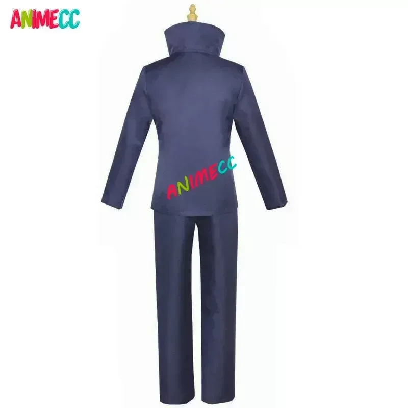 

aaa12 3ANIMECC В наличии S-XXL Fushiguro Megumi Косплей Костюм Парик Обувь Синий Черный Униформа Топ + Брюки Хэллоуин Вечеринка для Мужчин