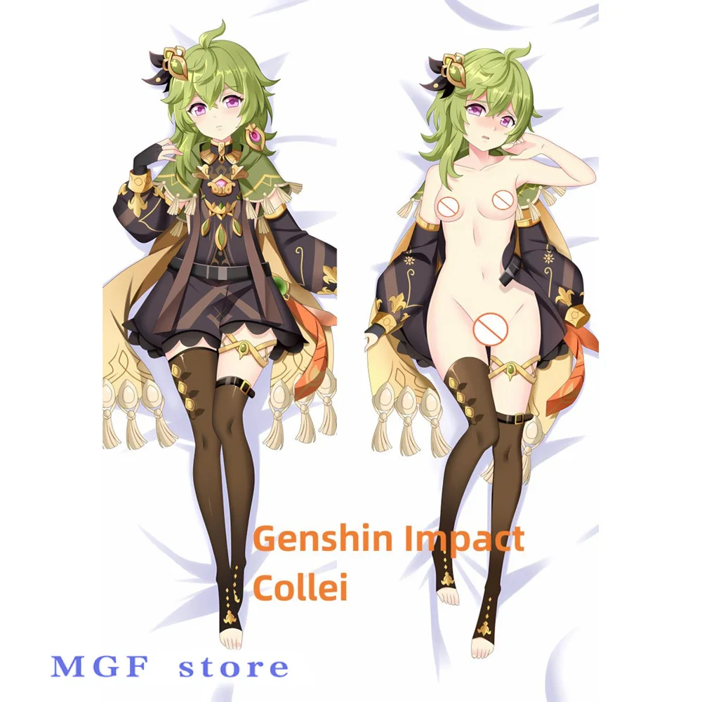 

Dakimakura Anime Pillow Case Genshin Impact Collei Double-Sided Print Of Life-Size Body Pillowcase Gifts Can Be Customized