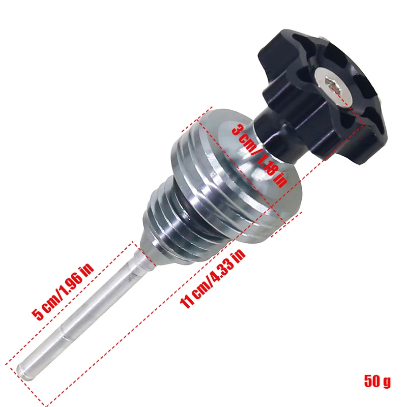 GY6 125CC BWS CNC aluminum alloy suitable for motorcycle oil dipstick, oil filler cap plug, oil dipstick replacement