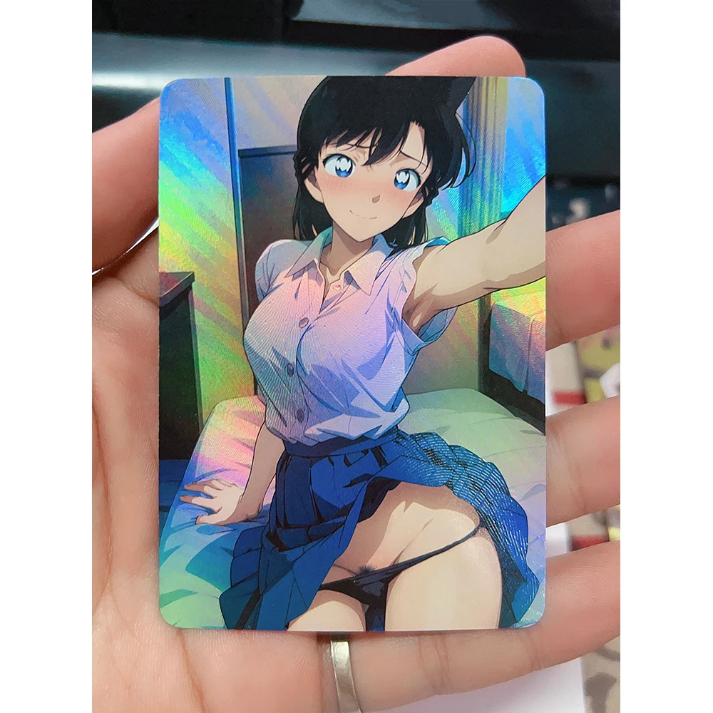 DIY ACG อะนิเมะ One Piece Anita Hailey Nami Premium Glitter การ์ดเด็กเกมของเล่นสะสมการ์ดวันเกิดคริสต์มาสของขวัญ