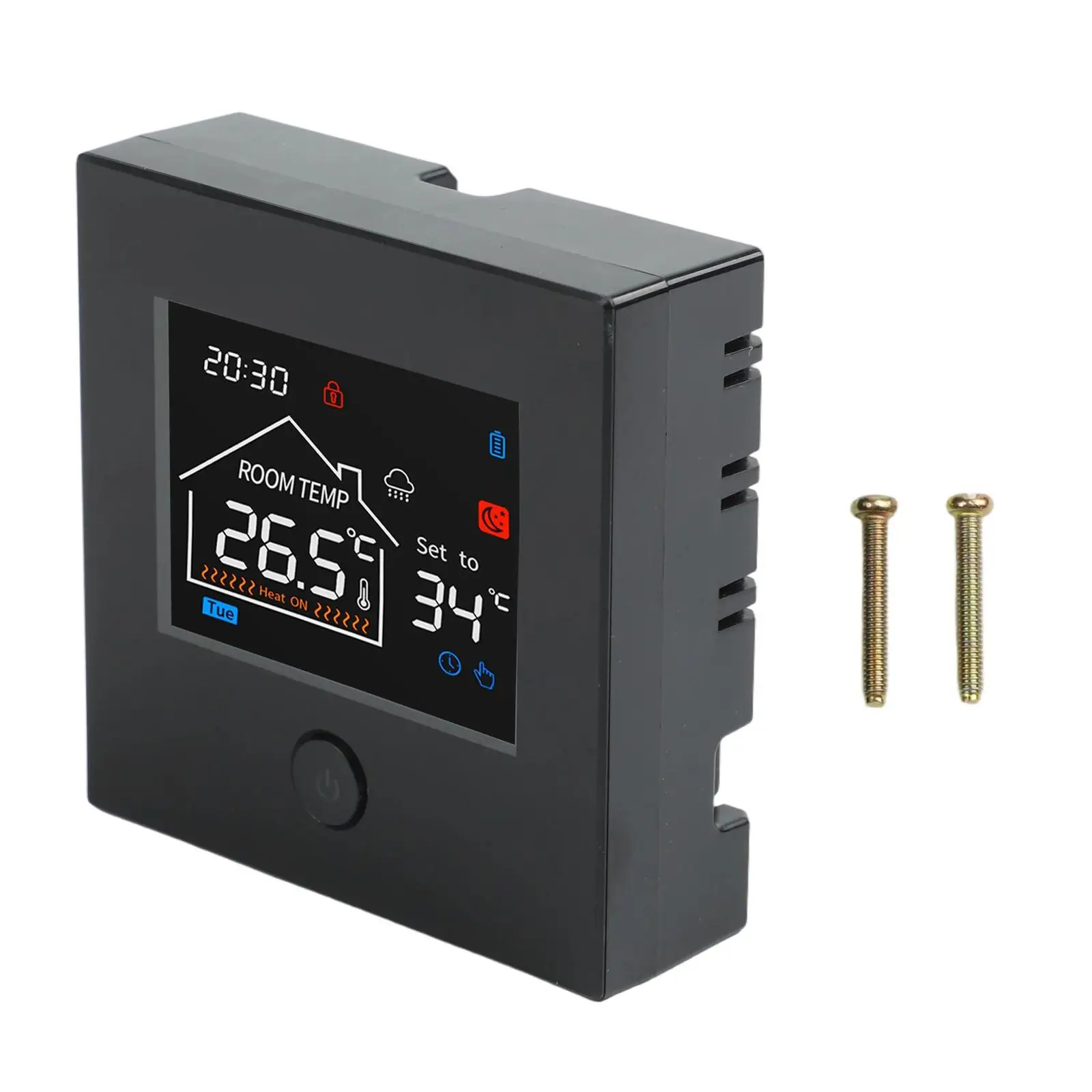Automatic Heating Control Moisture Meter 86*86*24MM Programmable Temperature Controller USB Charging Capability