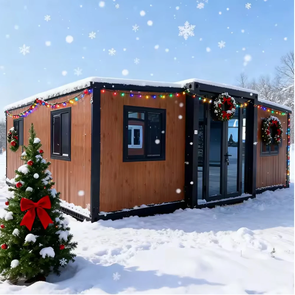 20ft 30ft 40ft Expandable Container House Prefabricated Foldable House Bedroom Luxury Modular Modern Shipping Container Homes