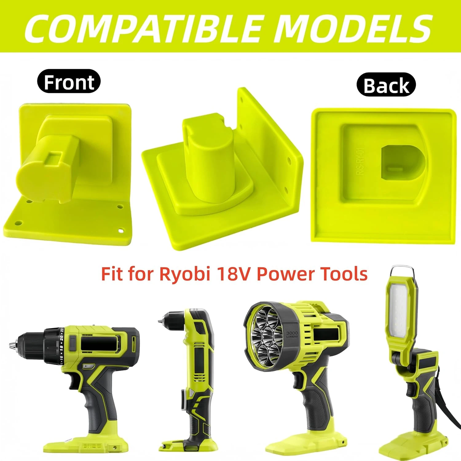 1-10 Pack Tool Drill Mount Hol - огляд і ціна Power Tools Ryobi
