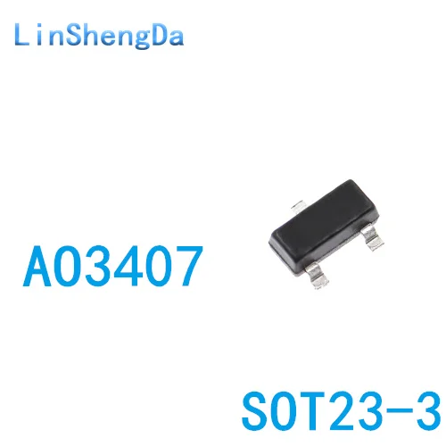10PCS AO3407 A79T MOSFET SMD SOT23 P-channel