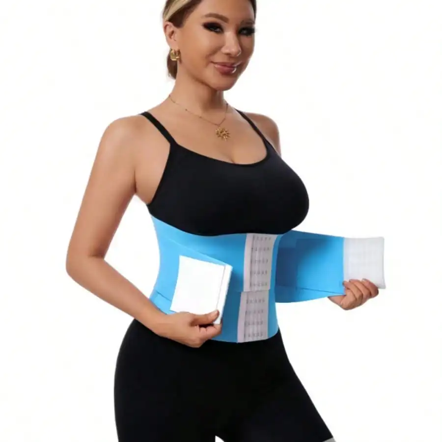 Adjustable Waist Trainer Belt, Breathable Back Support Cincher, Compression Tummy Wrap For Workout And Daily Use