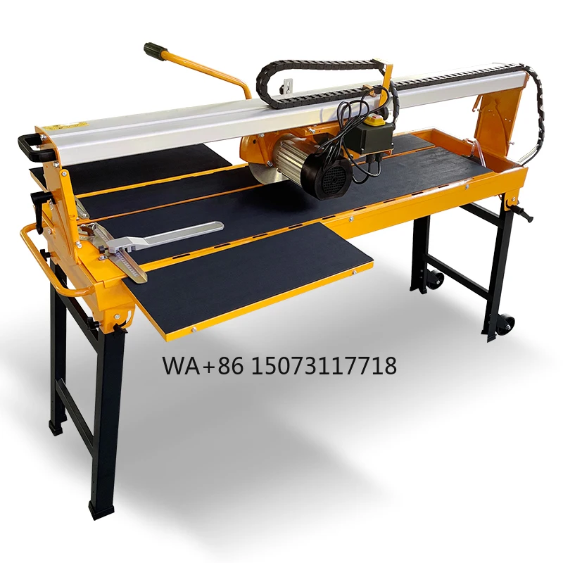 

High Quality 250mm Electric Wet Tile Saw Cutter Smooth Rail Portable Tile Cutting Machine